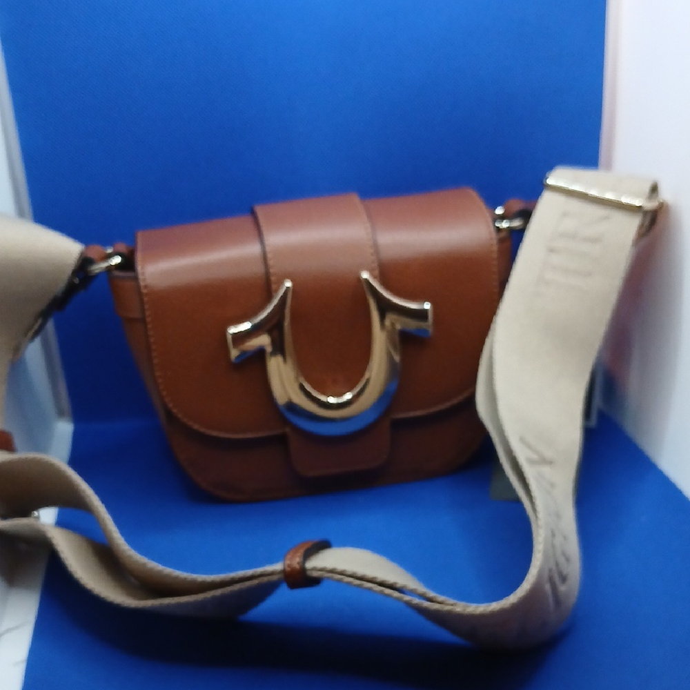 Brown Leather Crossbody Bag Nwt